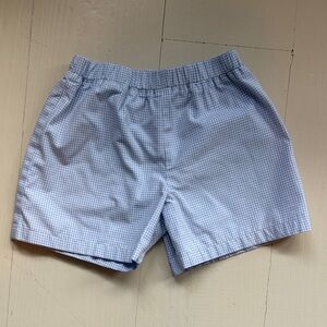 The Beaufort Bonnet Company Blue Check Sheffield Shorts